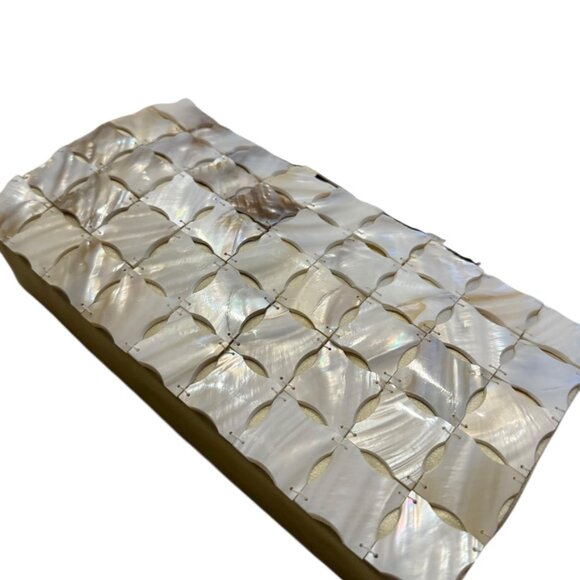 TICO Collection Vintage purse Handmag MOP Mother of Pearl Horn handles handmade - Picture 10 of 11